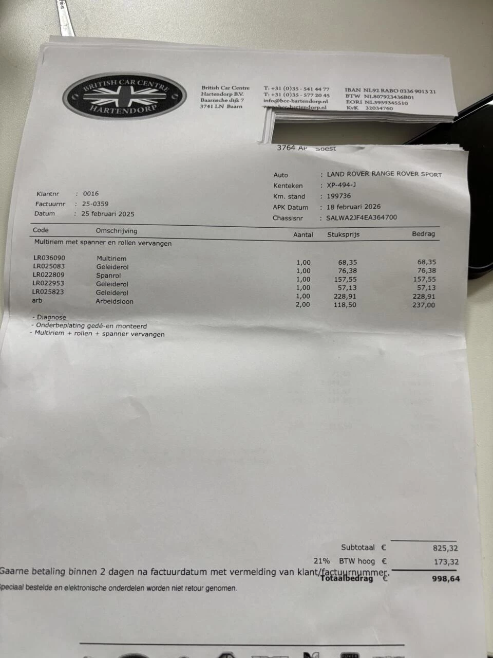 Hoofdafbeelding Land Rover Range Rover Sport