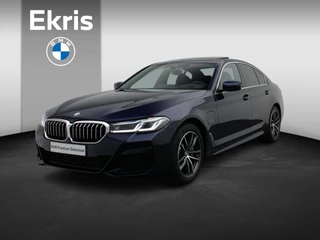BMW 5 Serie Sedan 530e High Executive | M Sportpakket | Parking Pack| Stuurwielrand Verwarmd | Schuifdak | Laserlight | Head-Up Display | Haraman Kardon | 18''