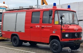 Mercedes 613 Dudo 1984 brandweer camper? mrb vrij Prachtig