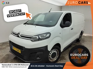 Citroen Jumpy 1.5 BlueHDi 100 M S&S Airco Cruise Control Carplay Navi Parkeerhulp achter 3-Zits