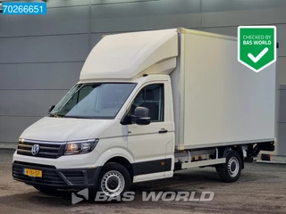 Volkswagen Crafter 140pk Automaat Laadklep NL Bakwagen Camera Navi Lat om Lat Meubelbak Koffer Airco Cruise 17m3 Airco Cruise control