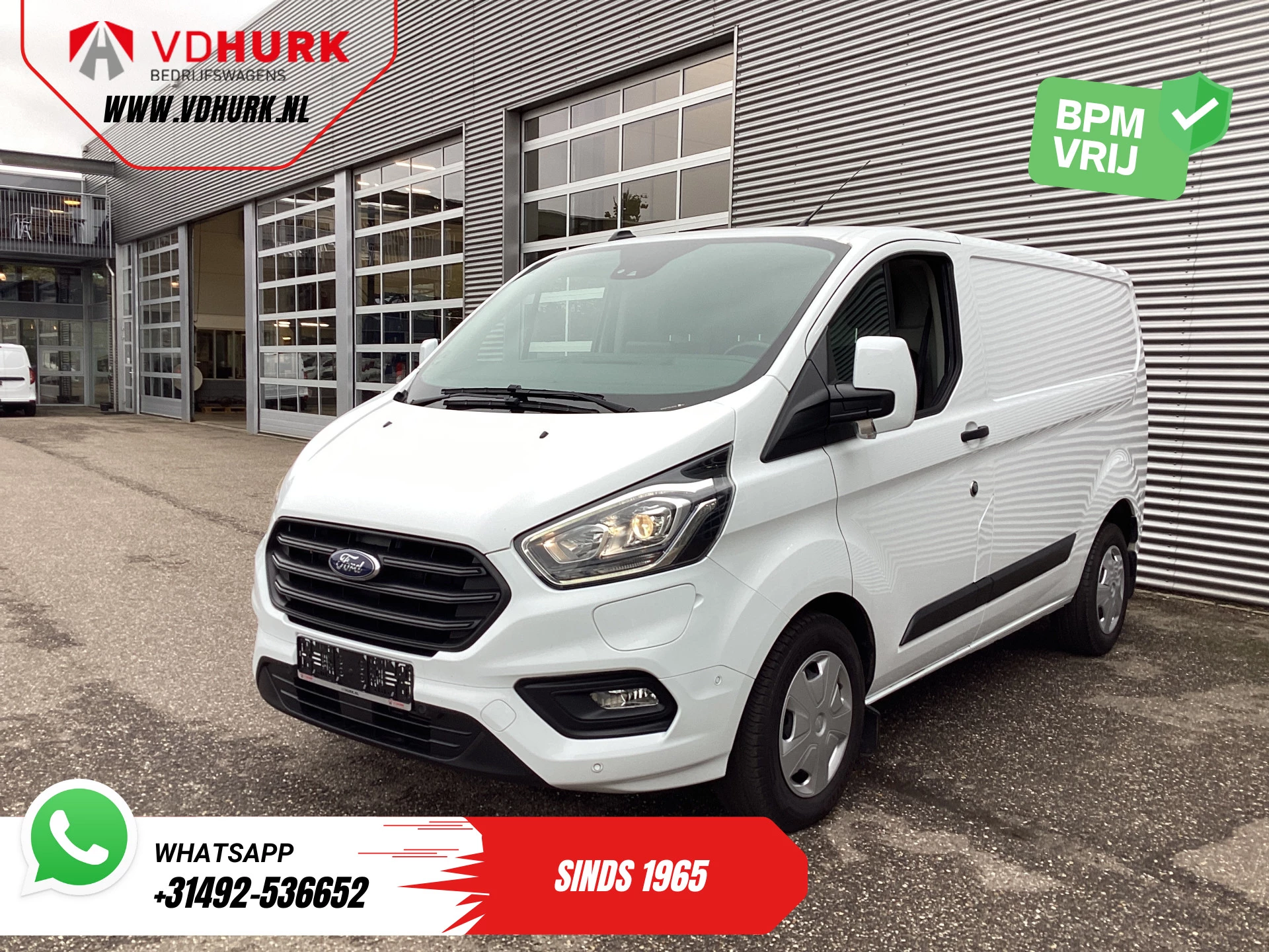 Hoofdafbeelding Ford Transit Custom