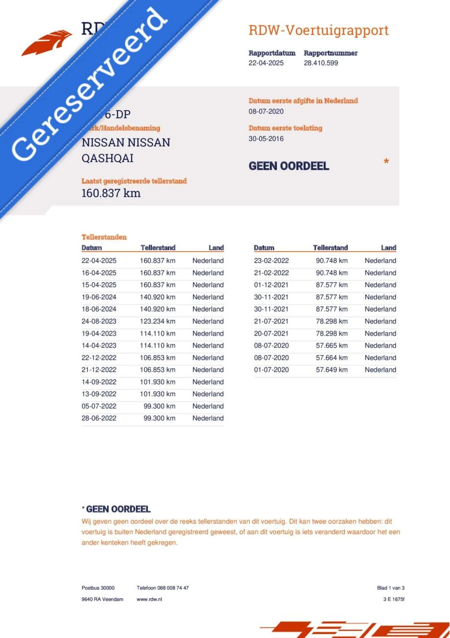 Hoofdafbeelding Nissan QASHQAI