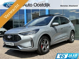 Hoofdafbeelding Ford Kuga Ford Kuga 2.5 PHEV ST-Line X 243PK Elek. Trekhaak Panodak AGR Stoelen Adaptieve Cruise 2100KG Trekgewicht Winterpack Camera Blind-Spot Navi Climate B&O *Full Options*
