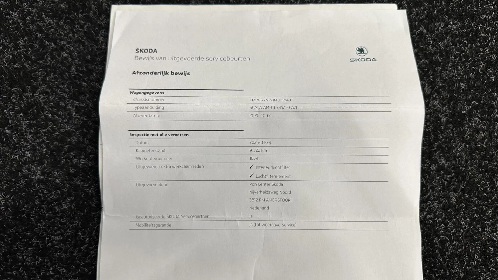 Hoofdafbeelding Škoda Scala