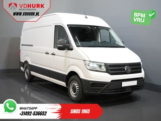 Volkswagen Crafter 35 2.0 TDI 140 pk DSG Aut. L3H3 BPM VRIJ/ LED/ Virtual Cockpit/ Camera/ Cruise/ Carplay/ Gev.Stoel