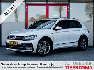 Volkswagen Tiguan 2.0 TSI 4Motion Highline R Line | Trekhaak | 3x R-Line | Schuif/ Kantel Panorama Dak | Oryx Pearl | LED Koplampen | Elektrische Klep | Adaptieve Cruise Control | Stoelverwarming | LED Achterlichten |
