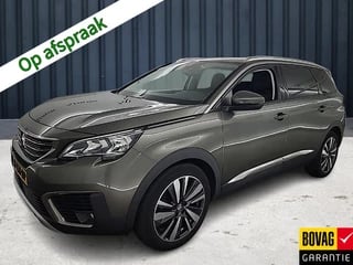 Peugeot 5008 1.2 PureTech Blue Lease Premium (131 PK) 1e-Eig, Keurig-Onderh, 12-Mnd-BOVAG, NL-Auto, Leer, Trekhaak, Elek.-Achterklep, Navigatie/Apple-Carplay/Android-Auto, Cruisecontrol, Achteruitrijcamera, Keynes-Entry/Start, DAB, Licht-Zicht-Pakket, Lm-Velgen-19Inch, Privacy-Glas