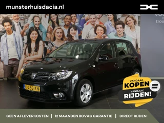 Hoofdafbeelding Dacia Sandero Dacia Sandero 1.0 TCe Bi-Fuel Comfort *LPG!* - Occasion Lease vanaf €414 p/m - Bluetooth - cruise - airco - armsteun