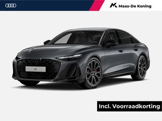 Audi A6 Limousine 2.0 e-hybrid quattro S Edition 299 PK · Elektrisch verstelbare stoelen · Tech plus · 20" LM Velgen · S-interieur sportstoelen zwart leder