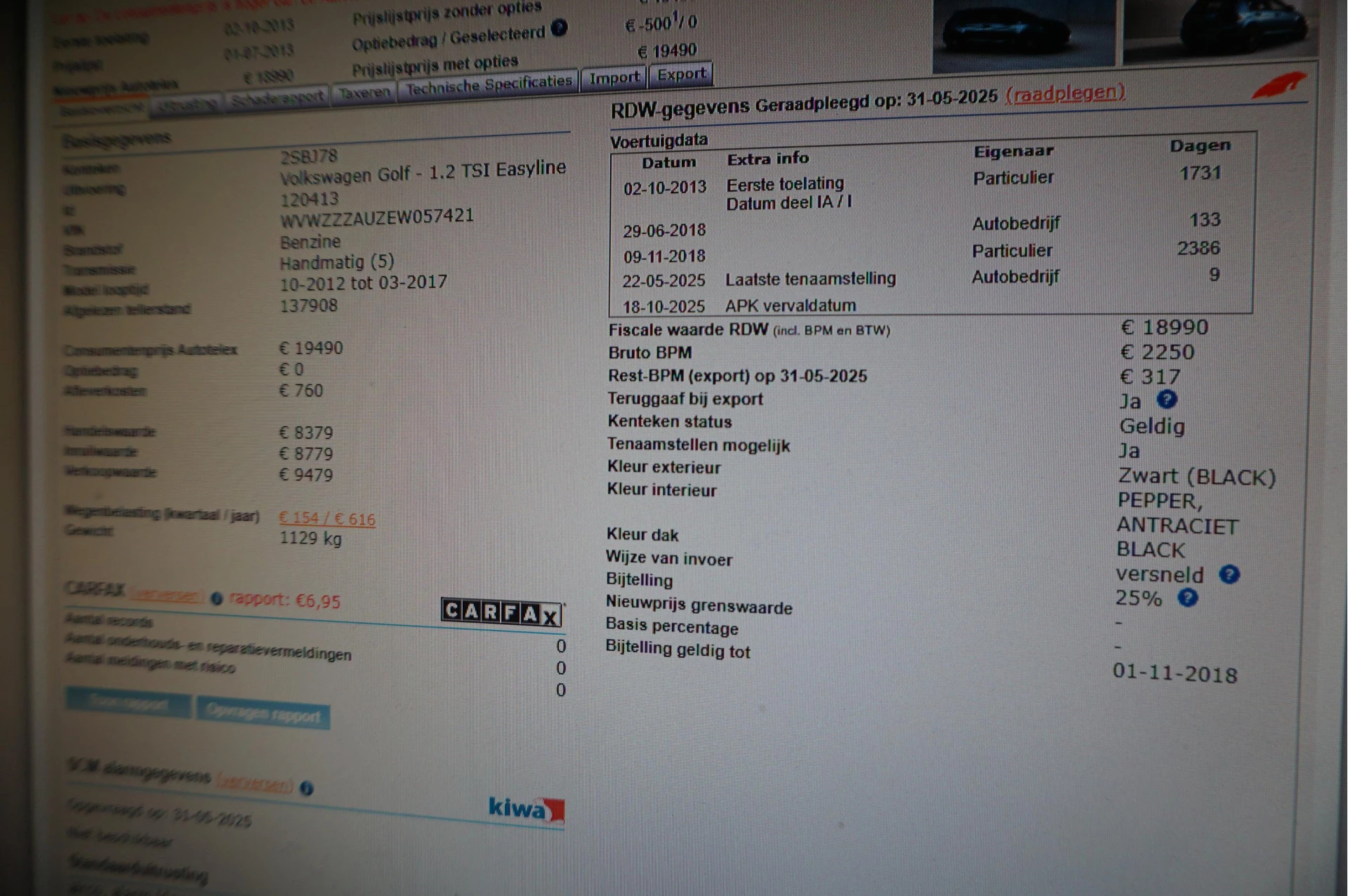 Hoofdafbeelding Volkswagen Golf