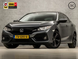 Hoofdafbeelding Honda Civic Honda Civic 1.0 i-VTEC Sport Automaat (NAVIGATIE, CAMERA, ZWART HEMEL, SPORTSTOELEN, ADAPTIVE CRUISE, TREKHAAK, NIEUWE APK, NIEUWSTAAT)