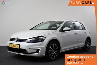 Volkswagen e-Golf Automaat 136pk Volkswagen e-Golf E-Golf Automaat 136pk   | Navigatie | Climate Control | Cruise control adaptief | Parkeer sensoren | Lichtmetalen Velgen 17" |
