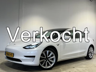 Tesla Model 3 Standard RWD Plus 60 kWh | Navigatie | LM Velgen 18" | Voorstoelen Verwarmd | Panoramadak | Cruise Control | Airco |