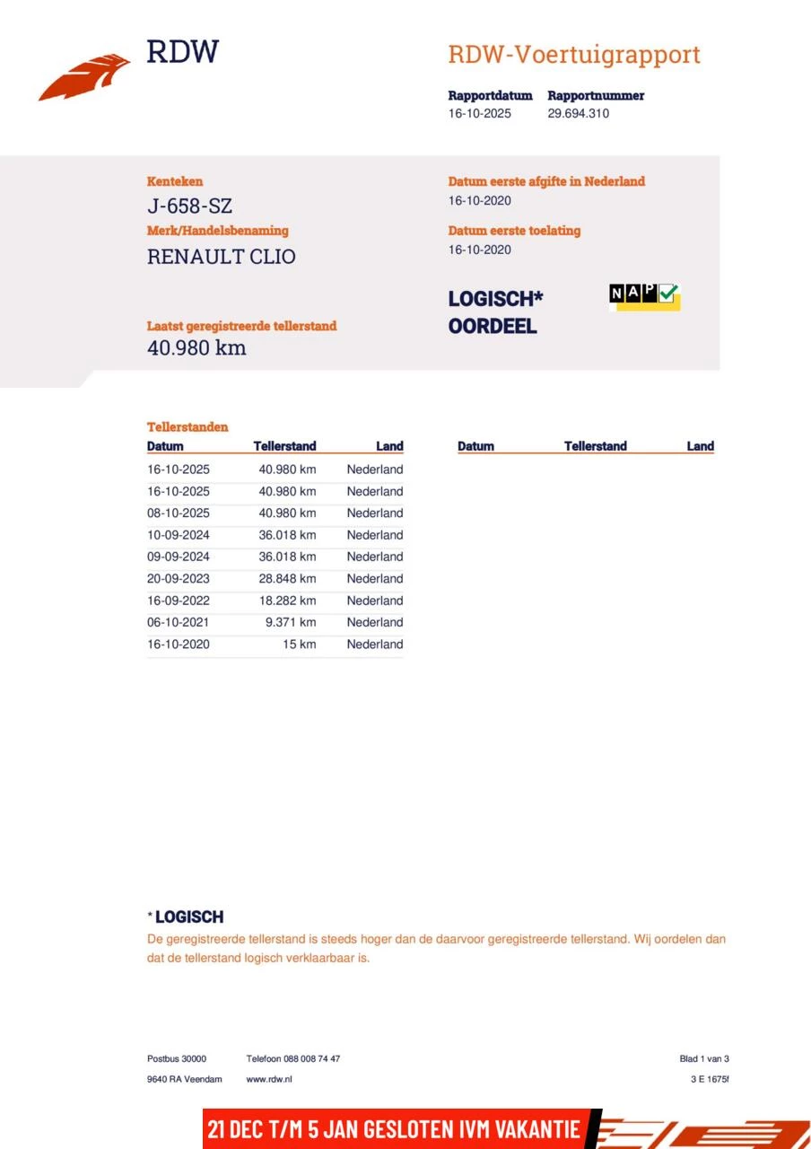 Hoofdafbeelding Renault Clio