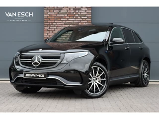 Hoofdafbeelding Mercedes-Benz EQC Mercedes-Benz EQC 400 4MATIC Premium+ AMG Line 80 kWh | 30.500,- ex BTW | Schuifdak | Distronic+ | Burmester | Memory | Parfumering | Keyless Go | Surround Camera | HUD | Multibeam LED |