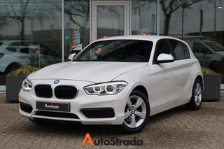 BMW 1-Serie (f20) 118i SportLine 136pk AUT I Climate I Stoelverwarming I Navi I Leder