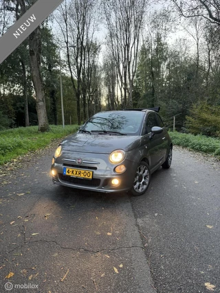 Fiat 500S 0.9 TwinAir Cabrio | PDC | Airco | Leder | NAP