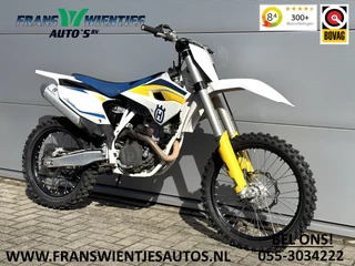 Hoofdafbeelding Husqvarna FE Husqvarna FE 350 | 92 uur | 4-Takt | Elektrische start | Vorkbeschermers Polisport | Crossmotor |