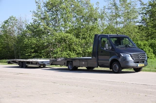 Hoofdafbeelding Mercedes-Benz Sprinter Mercedes-Benz Sprinter 519 1.9 CDI L3 | Tijhof Oprijwagen | Automaat | Luchtvering | 3.5t Trekhaak | Lier | Aanhangwagen* | BPM Vrij!