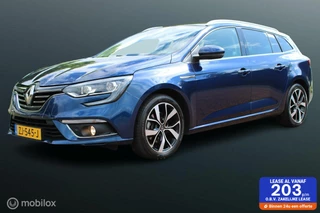 Renault Megane Estate 1.3 TCe Bose, 160 PK, Donker glas, Groot scherm, Pdc voor + achter + Camera, Trekhaak, Cruise, Clima, App connect