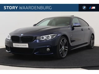 Hoofdafbeelding BMW 4 Serie BMW 4 Serie Gran Coupé 420i High Executive M Sport Automaat / Schuif-kanteldak / Sportstoelen / LED / Harman Kardon / M Sportonderstel / Stoelverwarming