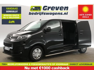 Citroën Jumpy 2.0 BlueHDI L2H1 360Camera 2xSchuifdeur Airco Carplay Cruise PDC 3 Persoons Stoelverwarming
