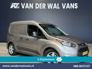 Ford Transit Connect 1.5 TDCI L1H1 Euro6 Airco | 3-Zits | 2x Zijdeur | Trekhaak | L&M Velgen | Verwarmde Voorruit Parkeersensoren, Bijrijdersbank