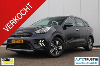 Kia Niro 1.6 GDi Hybrid DynamicLine Automaat Half Leder Navigatie Camera Adaptive Cruise Clima Carplay Android