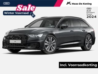 Audi A6 Avant S edition Competition 50 TFSI e 299 pk Av Audi A6 Avant 50 TFSI e quattro S edition Competition · Panorama dak · B&O geluidssysteem · Stoelverwarming · ADeal