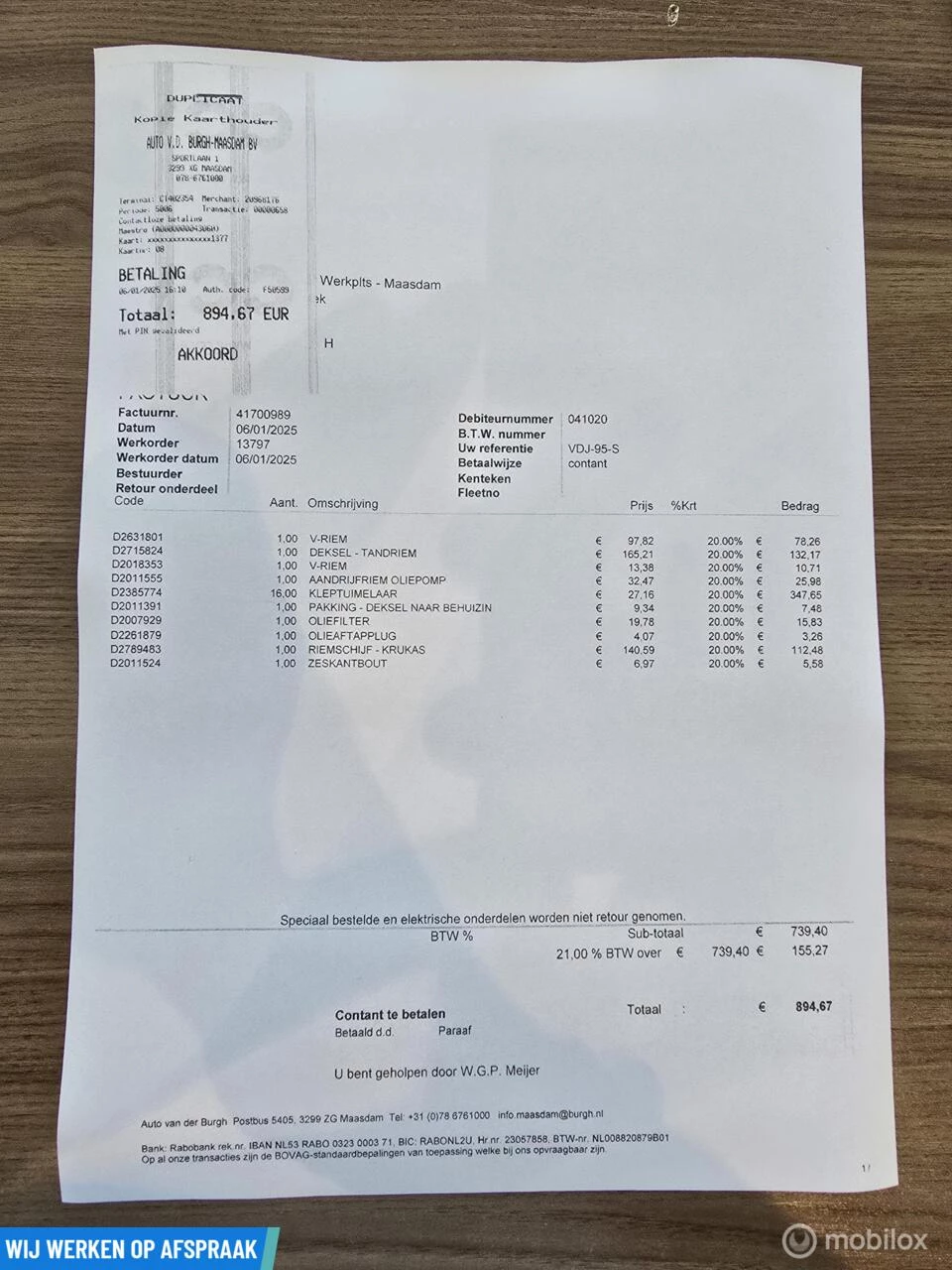 Hoofdafbeelding Ford Transit Custom