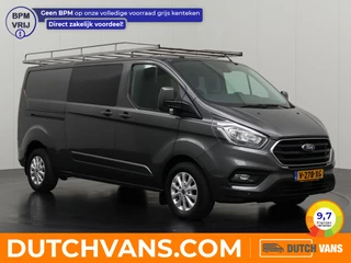 Hoofdafbeelding Ford Transit Custom Ford Transit Custom 2.0TDCI 130PK Automaat Lang Limited Dubbele Cabine | Navigatie | Camera | Imperiaal | Trekhaak