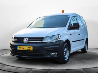 Volkswagen Caddy 1.4 TGI L1H1 EcoFuel Comfortline (111 PK) 1e-Eig. & Dealer-Onderh. BOVAG-Garantie. NL-Auto. Half-Leer, Trekhaak, Alarm-Klasse-4, Navigatie/Apple-Carplay/Android-Auto, Cruisecontrol, Parkeersensoren, DAB,