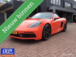 Porsche 718 Boxster GTS 4.0 Leder Camera 20" Nav elektr St