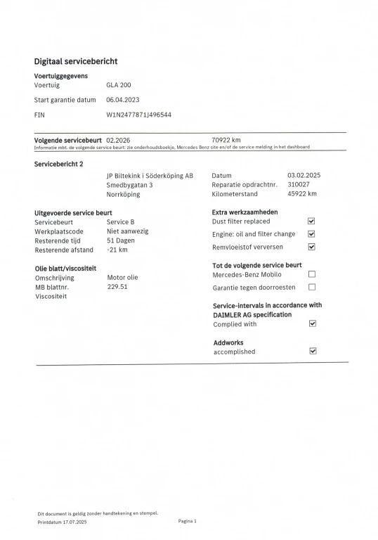 Hoofdafbeelding Mercedes-Benz GLA