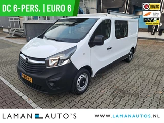 Opel Vivaro 1.6 CDTI 120 pk L2H1 DC 6-pers. Edition | Dubbele Cabine Euro 6 Airco Navi Cruise Trekhaak Lengte 2 | Voorschoten