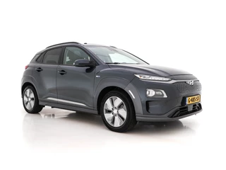 Hyundai Kona EV Premium 64 kWh (INCL-BTW) *PANO | FULL-LEATHER | HEAD-UP | FULL-LED | NAVI-FULLMAP | DAB | ADAPTIVE-CRUISE | KRELL-AUDIO | KEYLESS | CAMERA | BLIND-SPOT | LANE-ASSIST | DIGI-COCKPIT | COMFORT-SEATS | TOWBAR