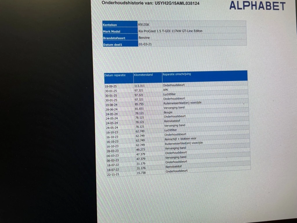 Hoofdafbeelding Kia ProCeed