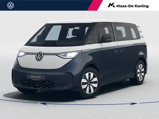 Hoofdafbeelding Volkswagen ID. Buzz Volkswagen ID. Buzz Pro Elektromotor 210 kW (286 pk) · 7-zits pakket · Assistance pakket · Comfort pakket · Design pakket · Multimedia pakket · Open & close pakket ·