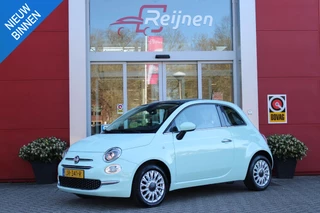 Fiat 500 1.2 69PK LOUNGE | PANORAMA DAK | NAVIGATIE | AUTOMATISCHE AIRCO | HALF LEDEREN BEKLEDING | PARKEERSENSOREN ACHTER | LICHTMETALEN VELGEN | DAB+ RADIO | BLUETOOTH AUDIO |