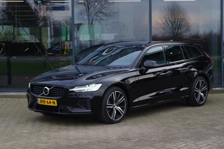 Volvo V60 2.0 T8 Recharge 390 PK AWD R-Design PHEV, Trekhaak, 360 Camera, Memory, H/K Sound, Adap. Cruise Control