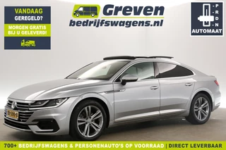 Volkswagen Arteon 1.5 TSI R-line 150PK Automaat Pano ACC Sfeer Clima Carplay PDC Navi LED Stoelverwarming 18"LMV Trekhaak