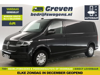 Volkswagen Transporter 2.0 TDI L2H1 DSG Automaat Airco Adaptive-Cruise Camera Carplay 3 Persoons Navi Stoelverwarming Trekhaak