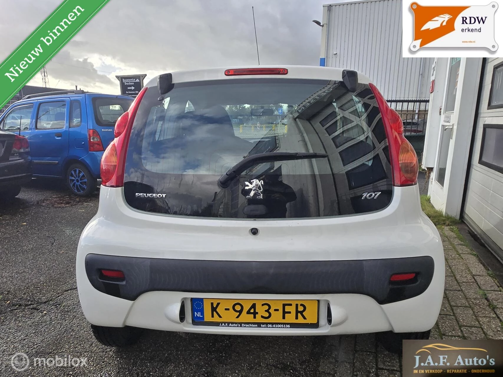 Hoofdafbeelding Peugeot 107