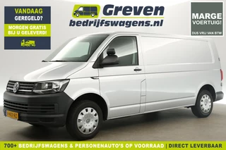 Volkswagen Transporter 2.0 TDI L2H1 Marge | 140PK Airco Carplay Cruise Navigatie Parkeersensoren Elektrpakket Schuifdeur