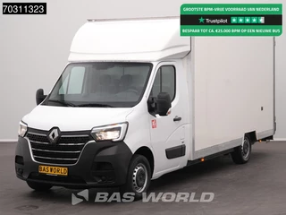 Renault Master 145PK Lowliner Bakwagen LED Navi Airco Cruise Camera Euro6 Meubelbak Koffer Verkoopwagen Pakketwagen Airco Cruise control