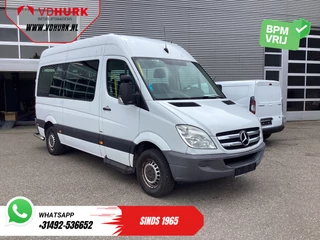 Mercedes-Benz Sprinter 313 2.2 CDI L2H2 €8.772 Incl. BTW BPM VRIJ! EXPORT Combi/ 9 Persoons/ Kombi/ 9P/ Airco/ Rolstoellift