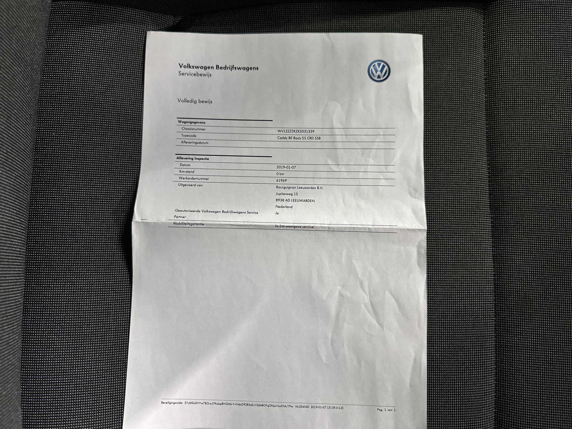 Hoofdafbeelding Volkswagen Caddy