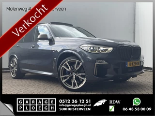 Hoofdafbeelding BMW X5 BMW X5 M50D 400PK High Executive Incl.BTW M-Sport Pano HK 360°Cam Leer HUD Trekhaak VOL!