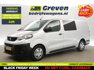 Peugeot Expert 231L 2.0 BlueHDI L3H1 | MARGE | DC | Airco | Cruise | Trekh. | Parkeersens. 